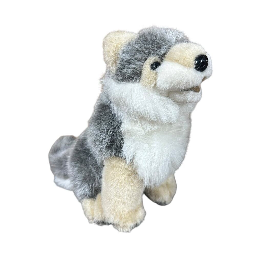 Defenders Of Wildlife Wildlife Howling Wolf Plush Stuffed Animal Toy 8"